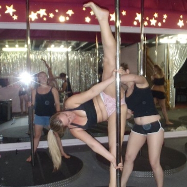 Some progress Pole Dancing Shots at mPole Studios